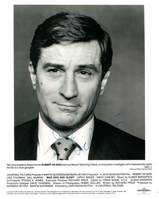 Lot 13 - DE NIRO ROBERT: (1943- )