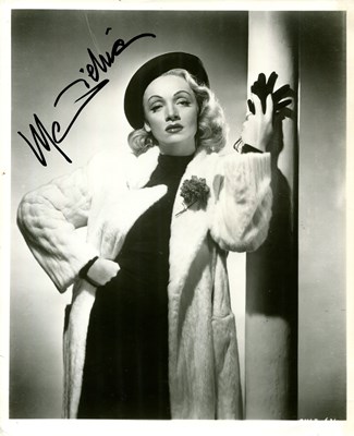 Lot 90 - DIETRICH MARLENE: (1901-1992)