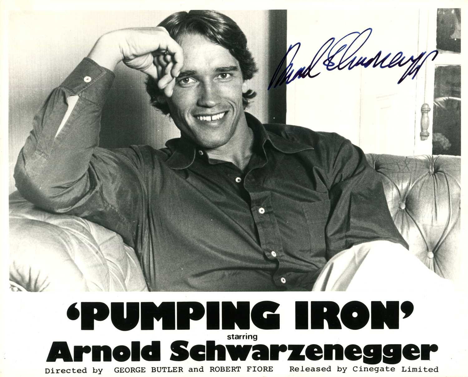 Lot 339 - SCHWARZENEGGER ARNOLD: (1947- )