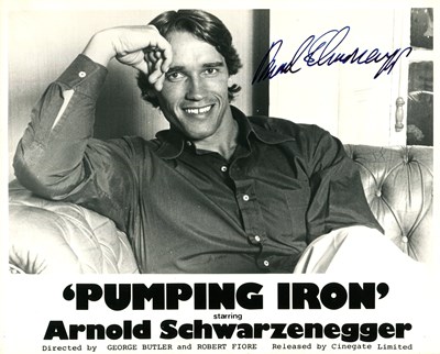 Lot 447 - SCHWARZENEGGER ARNOLD: (1947- )