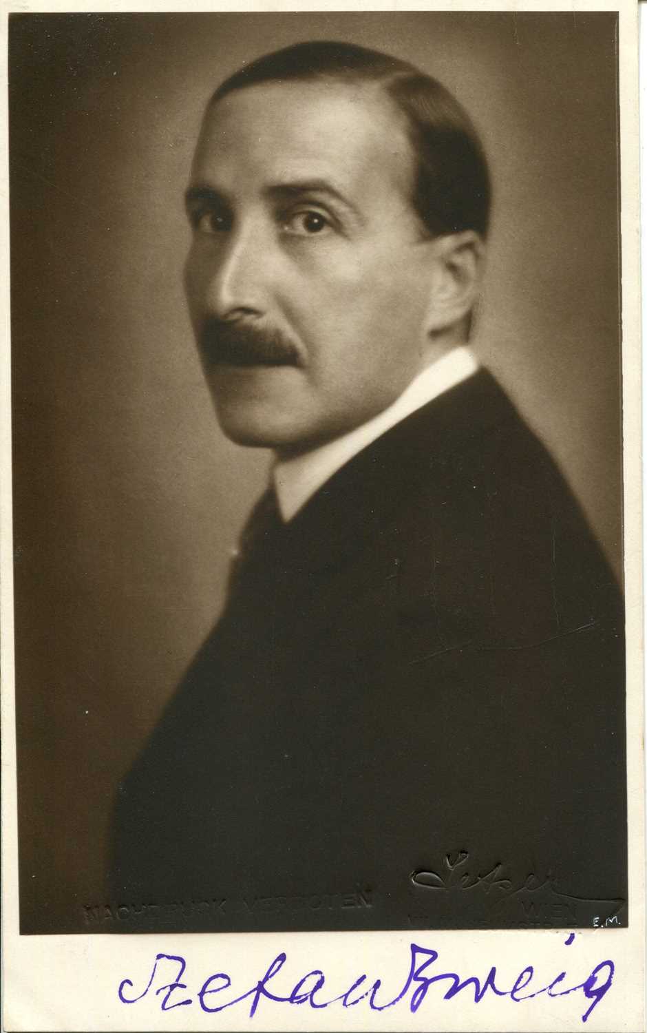 Lot 1169 - ZWEIG STEFAN: (1881-1942)