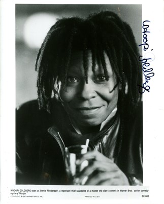 Lot 313 - GOLDBERG WHOOPI: (1955- )