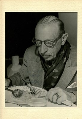 Lot 1015 - STRAVINSKY IGOR: (1882-1971)