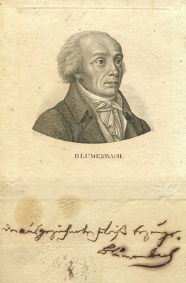 Lot 1238 - BLUMENBACH JOHANN FRIEDRICH: (1752-1840)