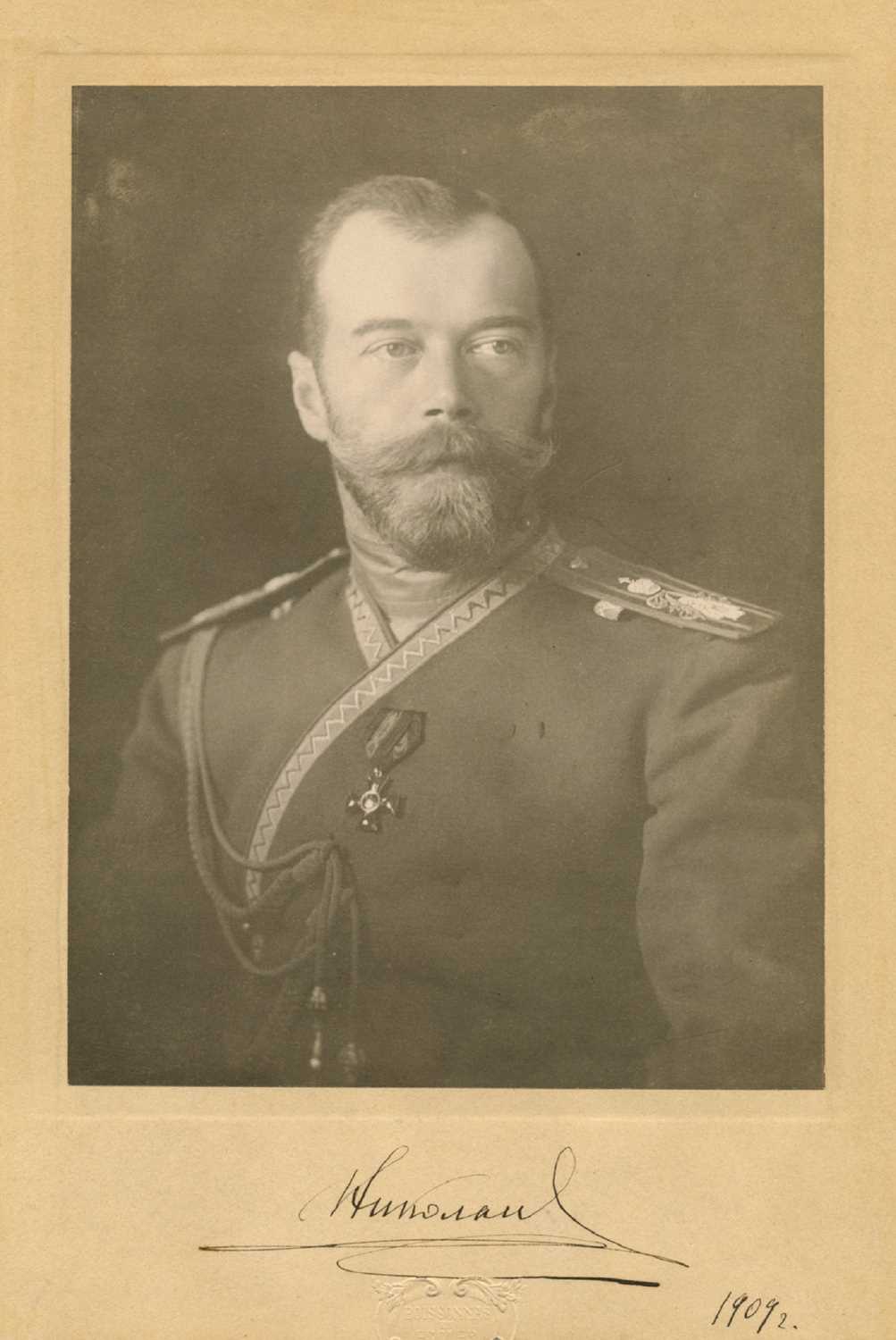 Lot 1304 - NICHOLAS II OF RUSSIA