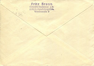 Lot 973 - BRAUN FRIEDRICH ´ FRITZ´: (1879-1964)