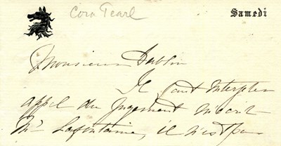 Lot 259 - PEARL CORA: (1836-1886)