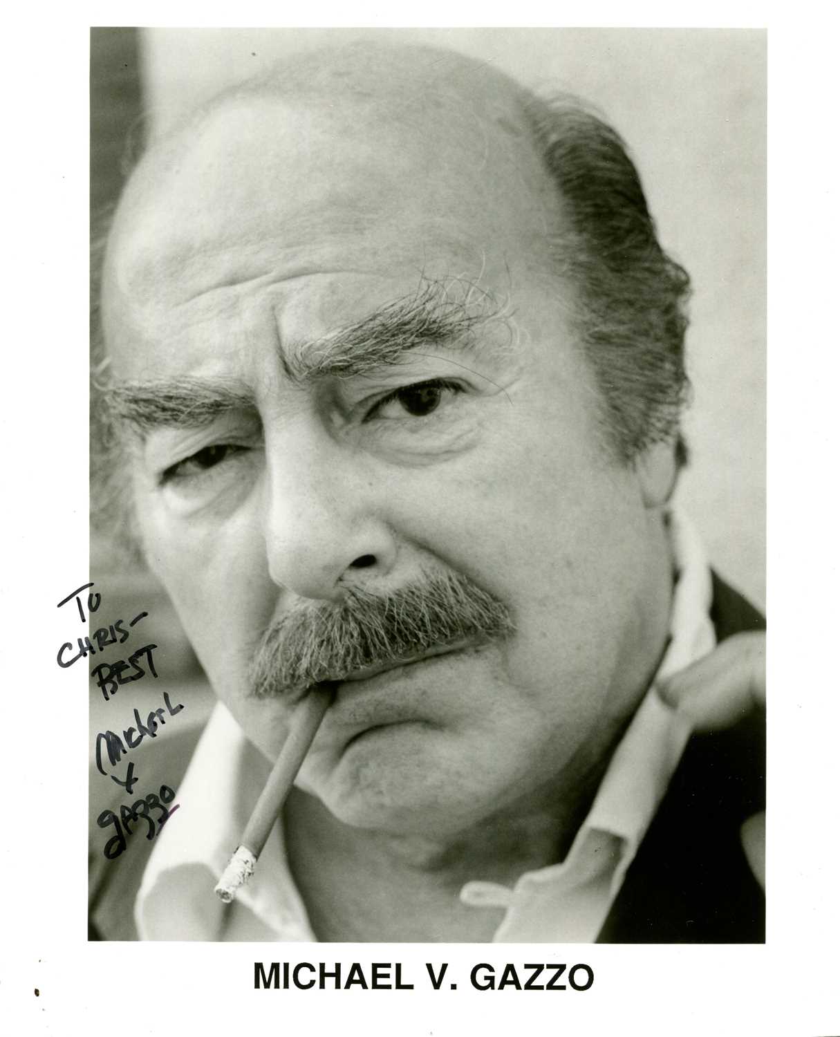 Lot 23 - GAZZO MICHAEL V.: (1923-1995)