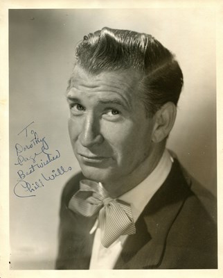 Lot 12 - WILLS CHILL: (1902-1978)