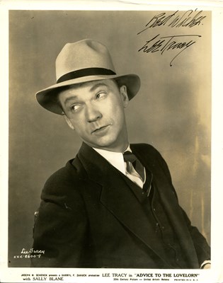 Lot 7 - TRACY LEE: (1898-1968)