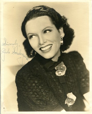 Lot 53 - SONDERGAARD GALE: (1899-1985)