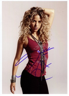 Lot 286 - SHAKIRA: (1977- )