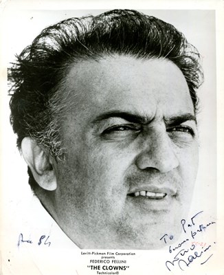 Lot 26 - FELLINI FEDERICO: (1920-1993)