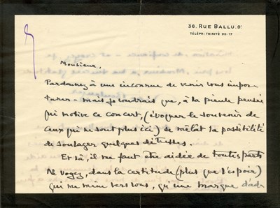 Lot 328 - FRENCH COMPOSERS: (x2)