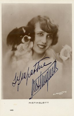 Lot 190 - MISTINGUETT: (1875-1956)