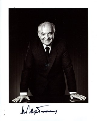 Lot 408 - GORBACHEV MIKHAIL: (1931-2022)