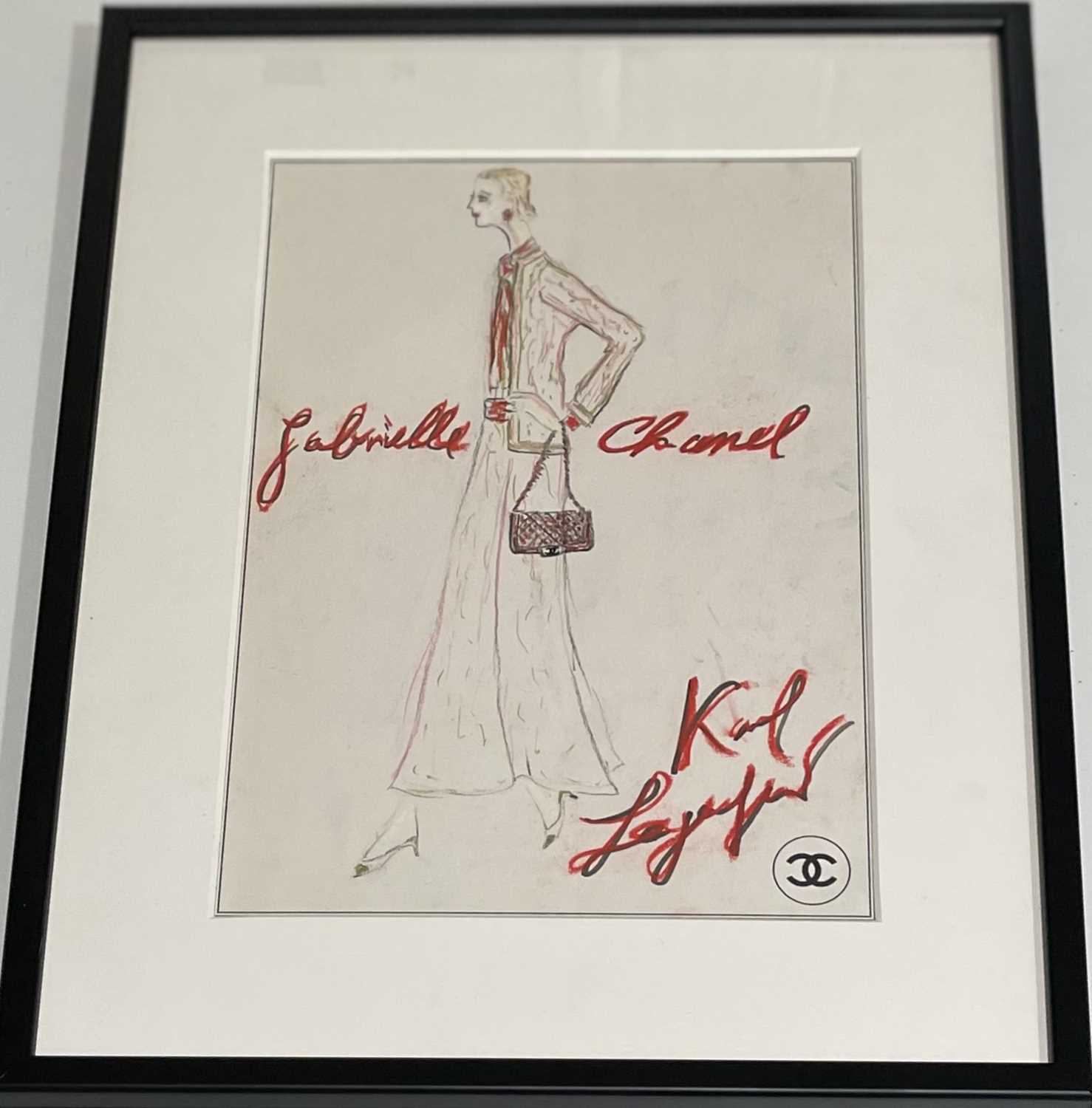 Lot 864 - LAGERFELD KARL: (1933-2019)