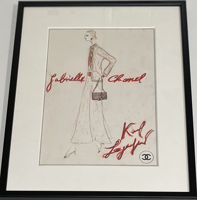 Lot 303 - LAGERFELD KARL: (1933-2019)