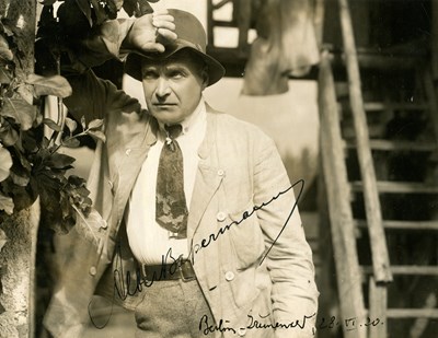 Lot 5 - BASSERMANN ALBERT: (1867-1952)