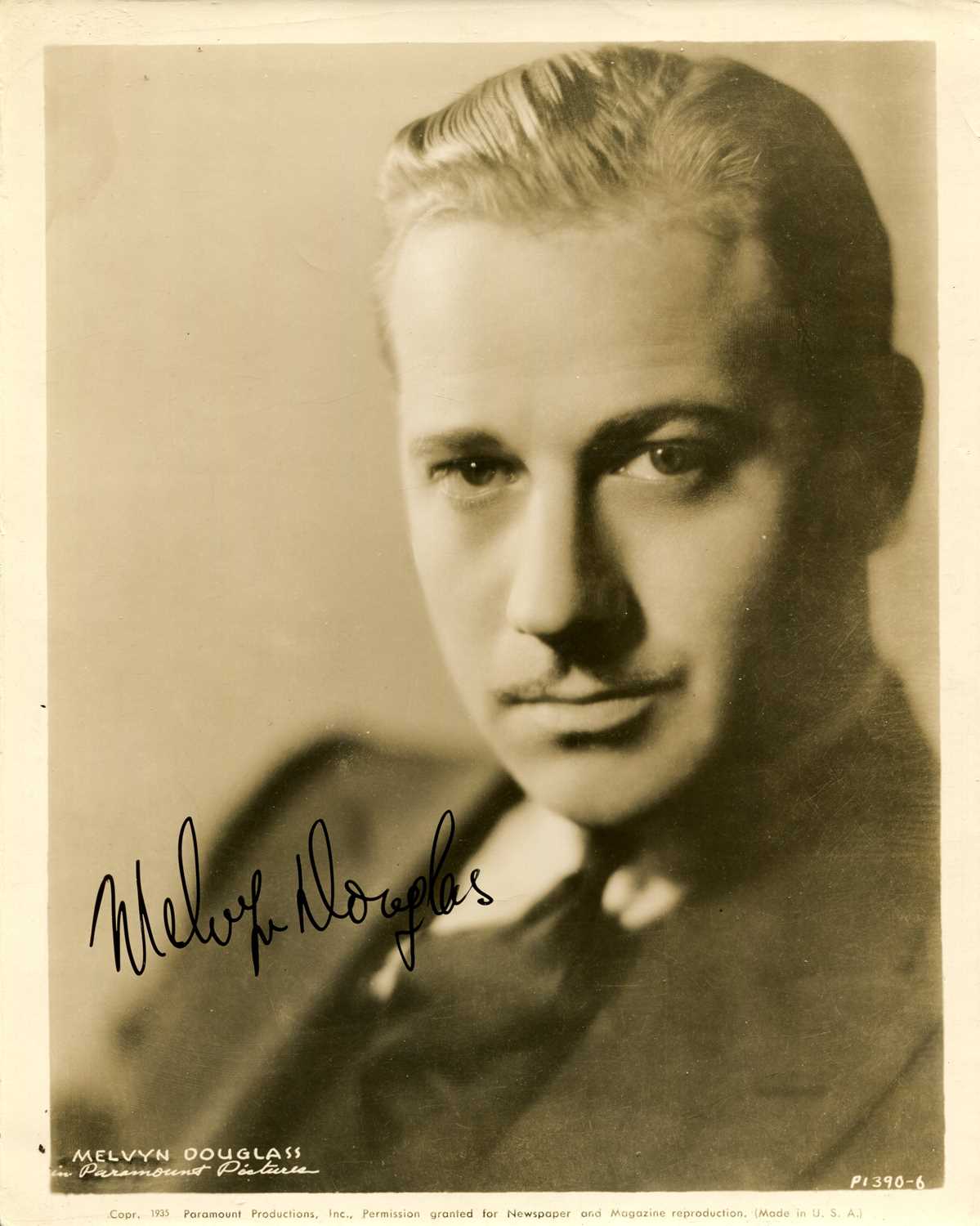 Lot 68 - DOUGLAS MELVYN: (1901-1981) (+3 nominees)