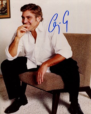 Lot 153 - CLOONEY GEORGE: (1961- )