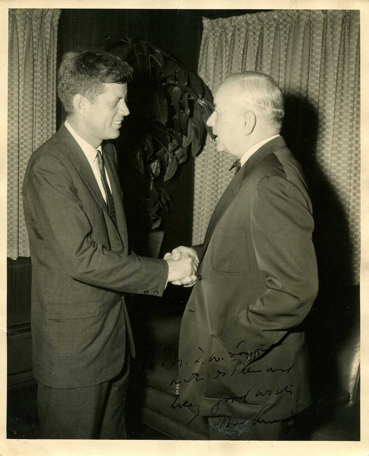 Lot 474 - KENNEDY JOHN F.: (1917-1963)