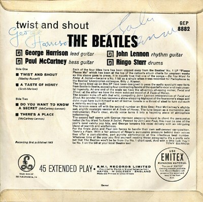 Lot 649 - LENNON & HARRISON