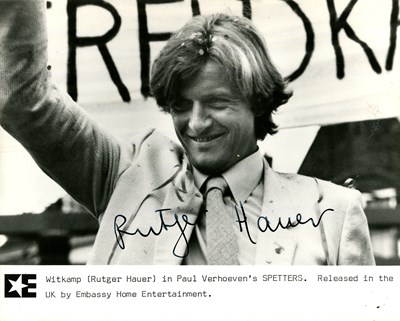 Lot 186 - HAUER RUTGER: (1944-2019)
