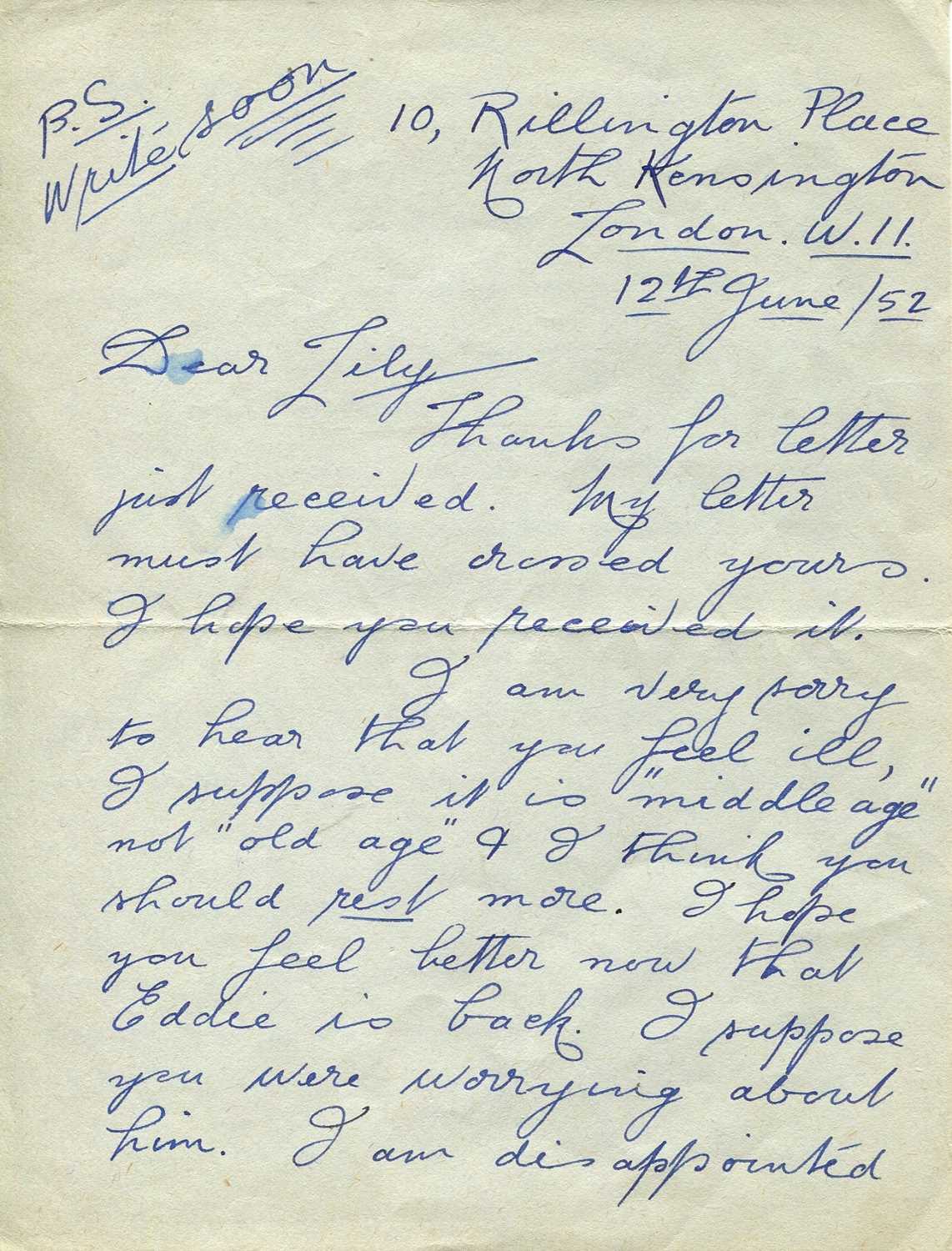 Lot 853 - CHRISTIE ETHEL: (1898-1952)
