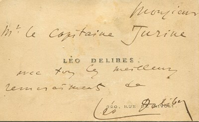 Lot 309 - FRENCH COMPOSERS: (x3)
