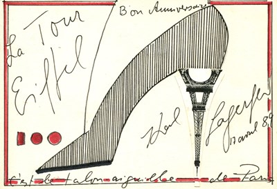 Lot 863 - LAGERFELD KARL: (1933-2019)