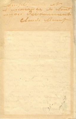 Lot 962 - MONET CLAUDE: (1840-1926)