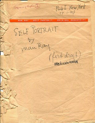 Lot 1033 - RAY MAN: (1890-1976)