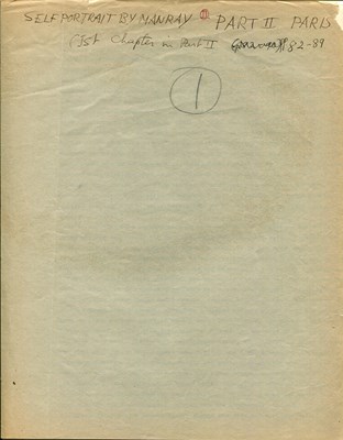 Lot 1033 - RAY MAN: (1890-1976)