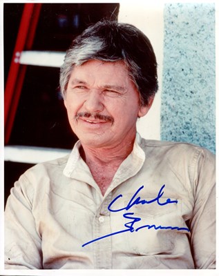 Lot 110 - BRONSON CHARLES: (1921-2003)