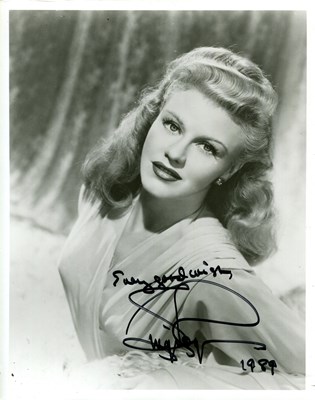 Lot 42 - ROGERS GINGER: (1911-1995)
