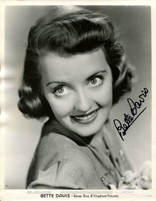 Lot 370 - DAVIS BETTE: (1908-1989)