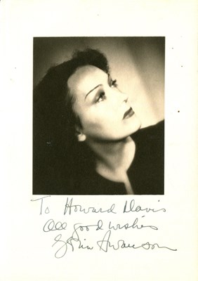 Lot 460 - SWANSON GLORIA: (1899-1983)