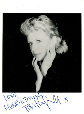 Lot 269 - FAITHFULL MARIANNE: (1946-2025)