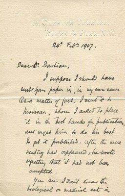 Lot 411 - RAMSAY WILLIAM: (1852-1916)