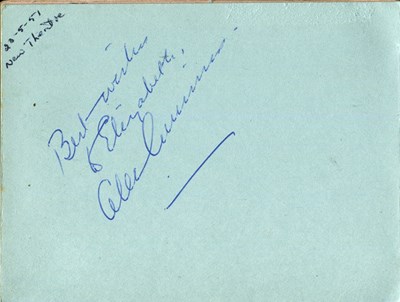 Lot 536 - AUTOGRAPH ALBUM
