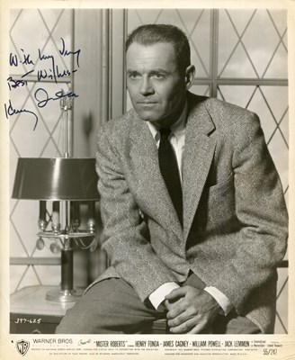 Lot 334 - FONDA HENRY: (1905-1982)