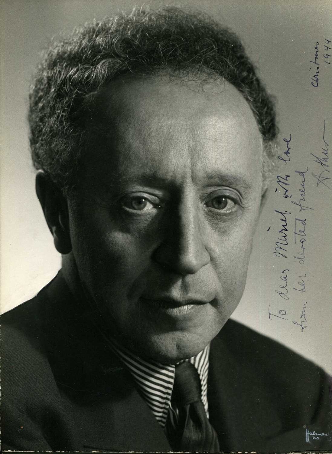 Lot 791 - RUBINSTEIN ARTHUR: (1887-1982)