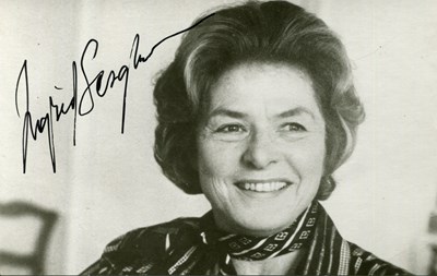 Lot 375 - BERGMAN INGRID: (1915-1982)