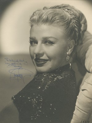 Lot 317 - ROGERS GINGER: (1911-1995)