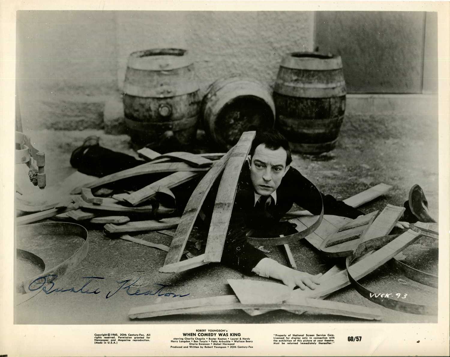 Lot 312 - KEATON BUSTER: (1895-1966)