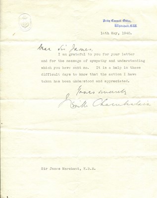 Lot 338 - CHAMBERLAIN NEVILLE: (1869-1940)