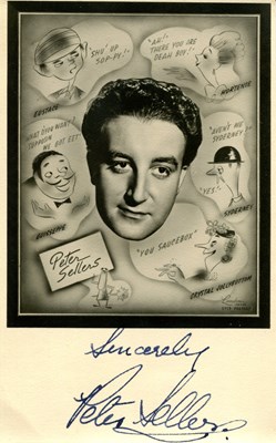Lot 416 - SELLERS PETER: (1925-1980)