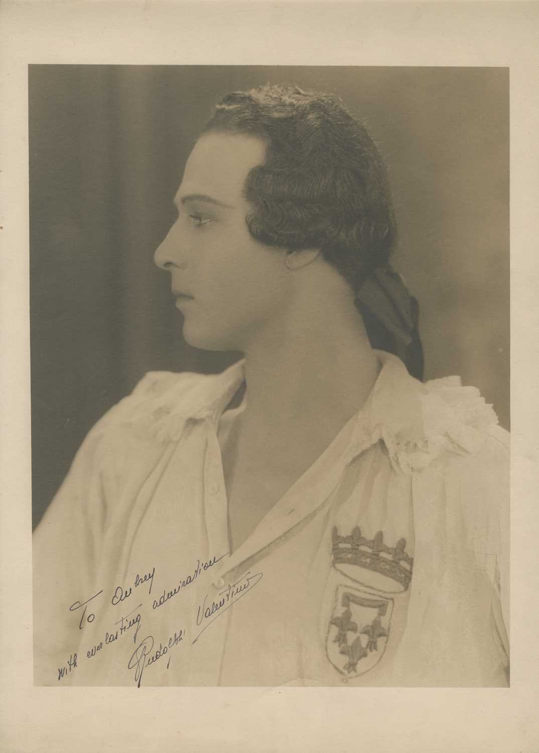 Lot 410 - VALENTINO RUDOLPH: (1895-1926)