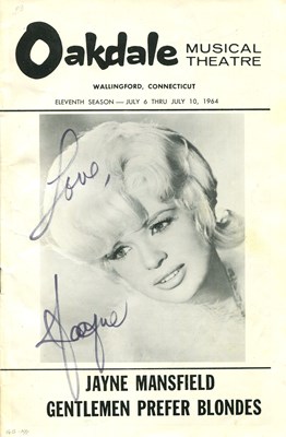 Lot 462 - MANSFIELD JAYNE: (1933-1967)